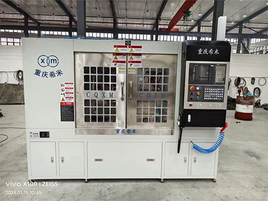 軸類(lèi)零件砂帶拋光機(jī)